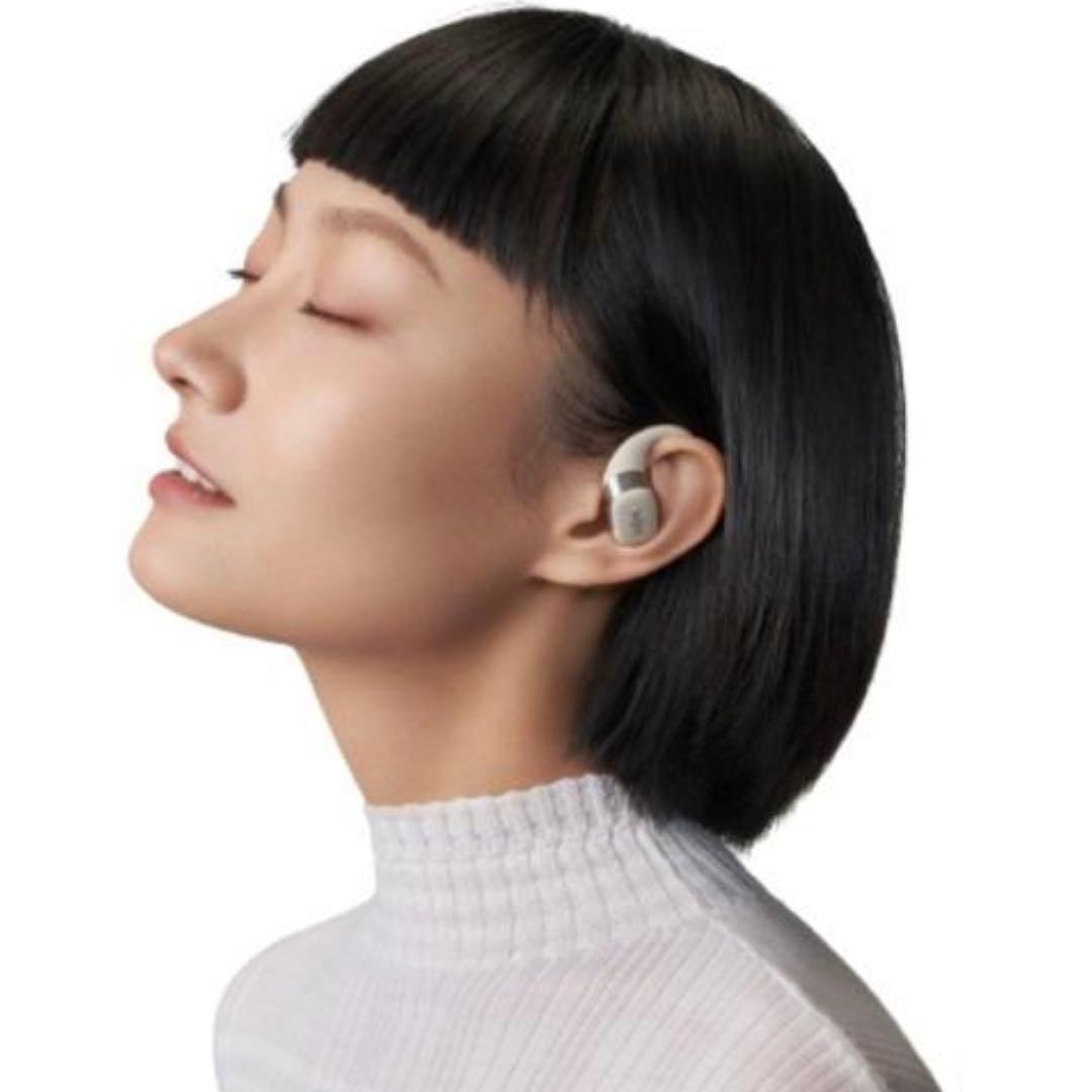 新品未開封 ショックス ワイヤレス イヤホン OpenFit ベージュ 即日発送