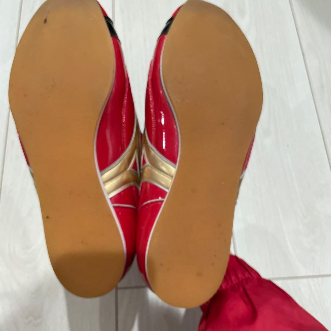 Mizuno ボクシングシューズ レッド/ゴールド　　サイズ27cm