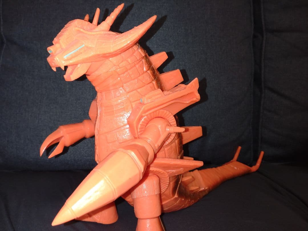 インスパイア　グランドキング　オレンジ蓄光　ソフビ　マーミット