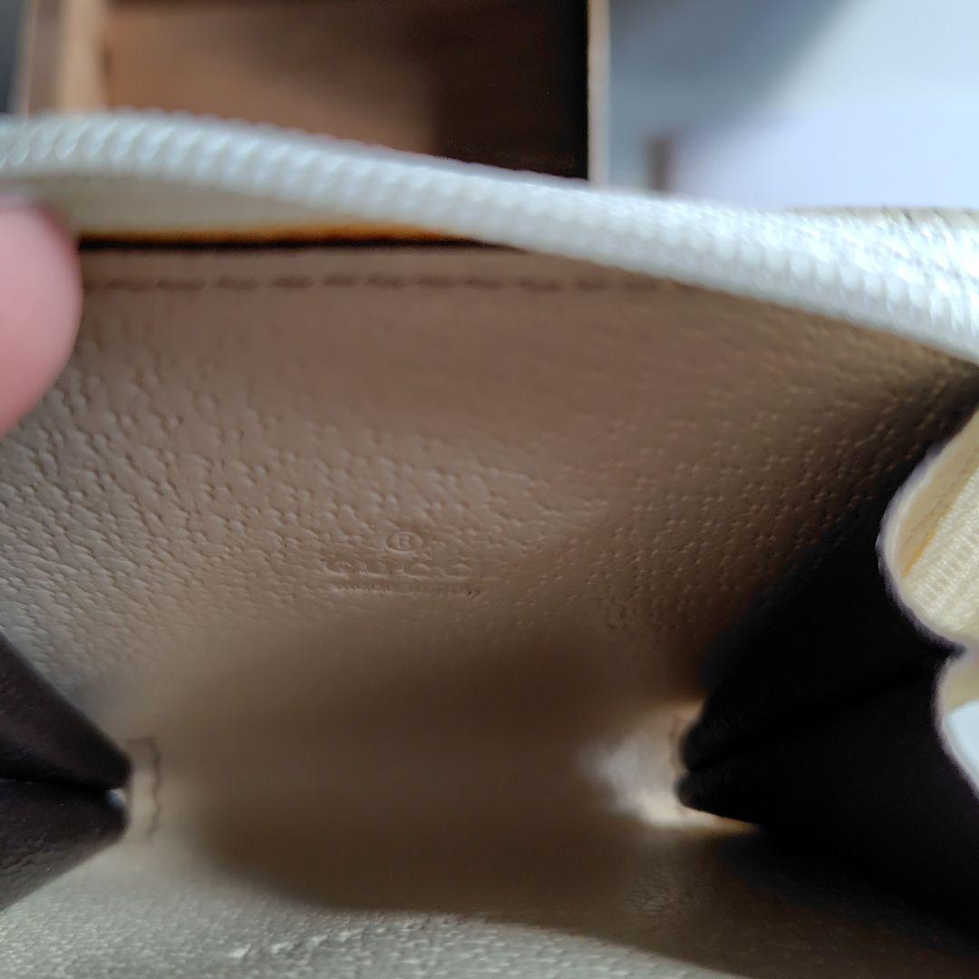 GUCCI ケース ベージュ キャンバス