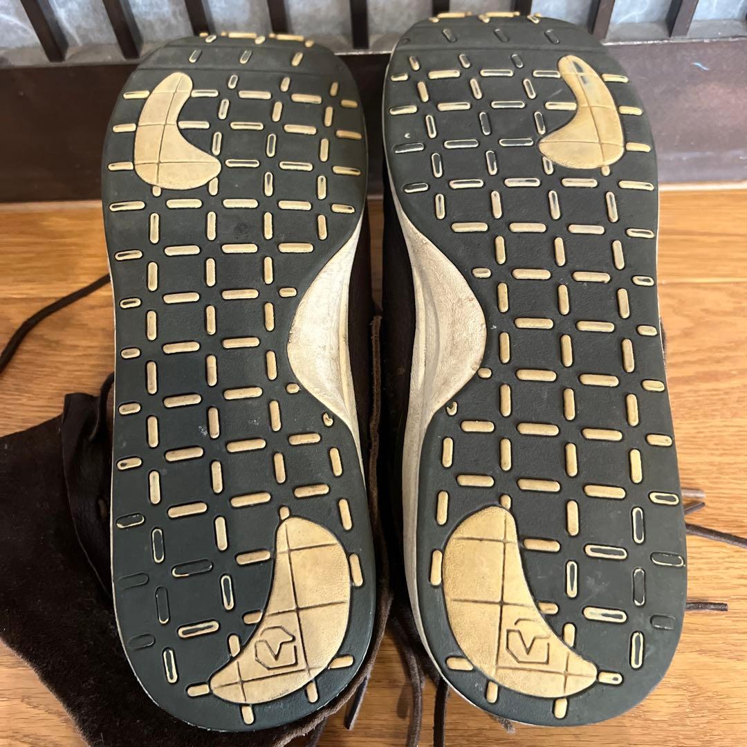 VISVIM FBT 9.5 ブラウン　ビーズ