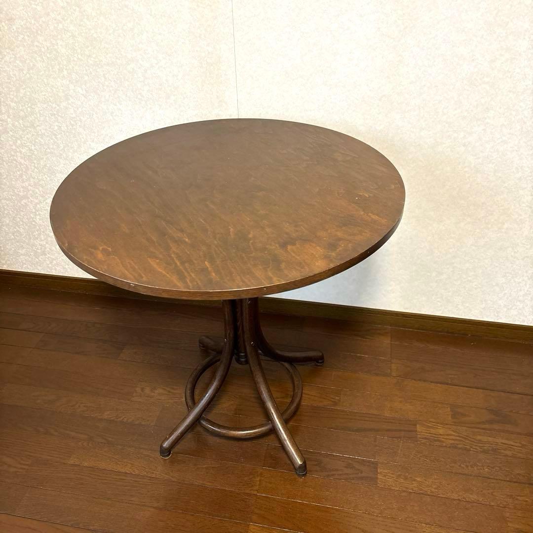 【良品】maruni ラウンドテーブル ベントウッド ヴィンテージ