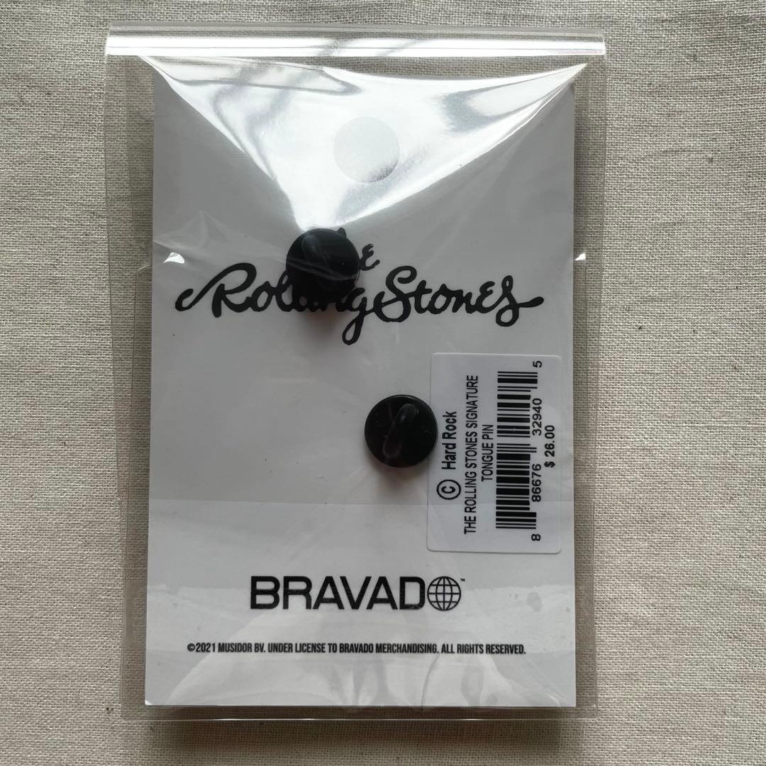 【海外店舗限定 】HardRockCafeローリングストーンズピンバッジサイン入