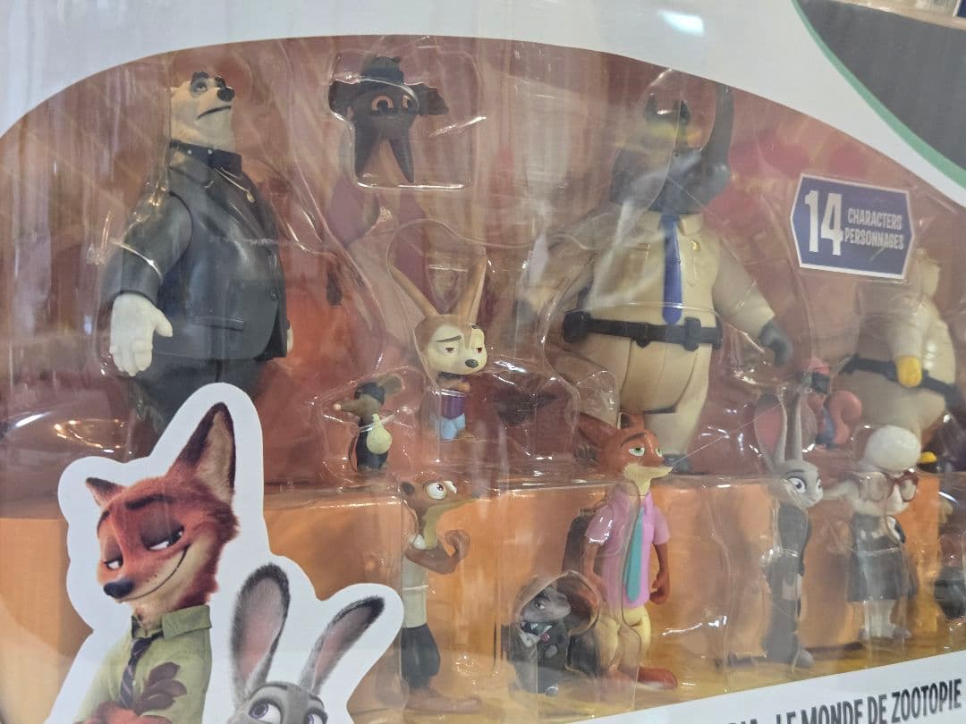 ズートピア なかよしコレクション わいわい ＆ ジェリージャンボウjr セット