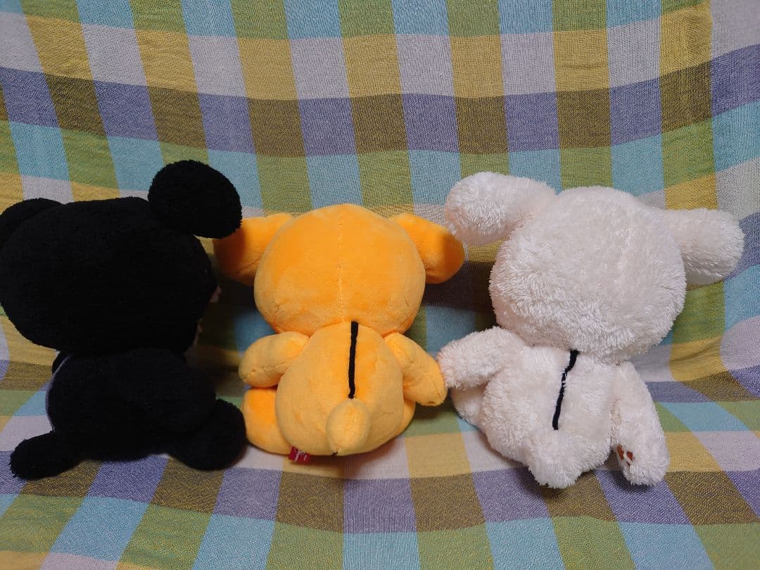 the pillows　バスター君　ぬいぐるみ3体セット