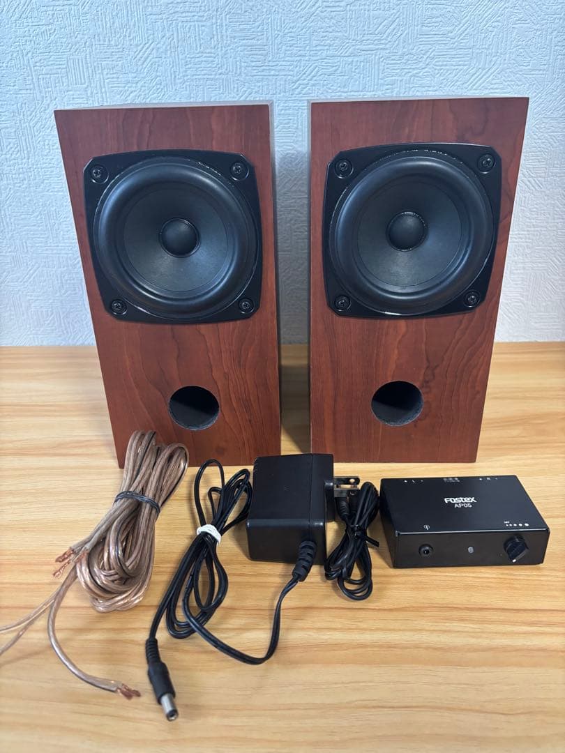 【匿名配送】FOSTEX スピーカー　パーソナルアンプ