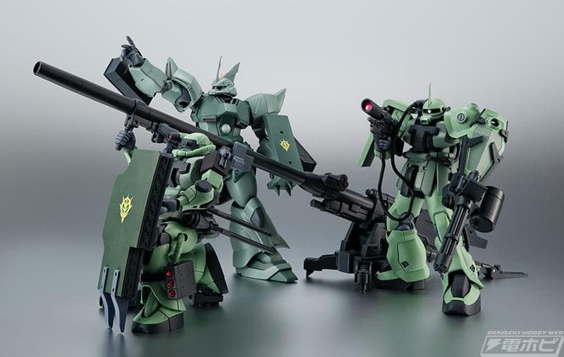 ROBOT魂 ガンダム ザメル砲部隊 3体セット(新品未開封)