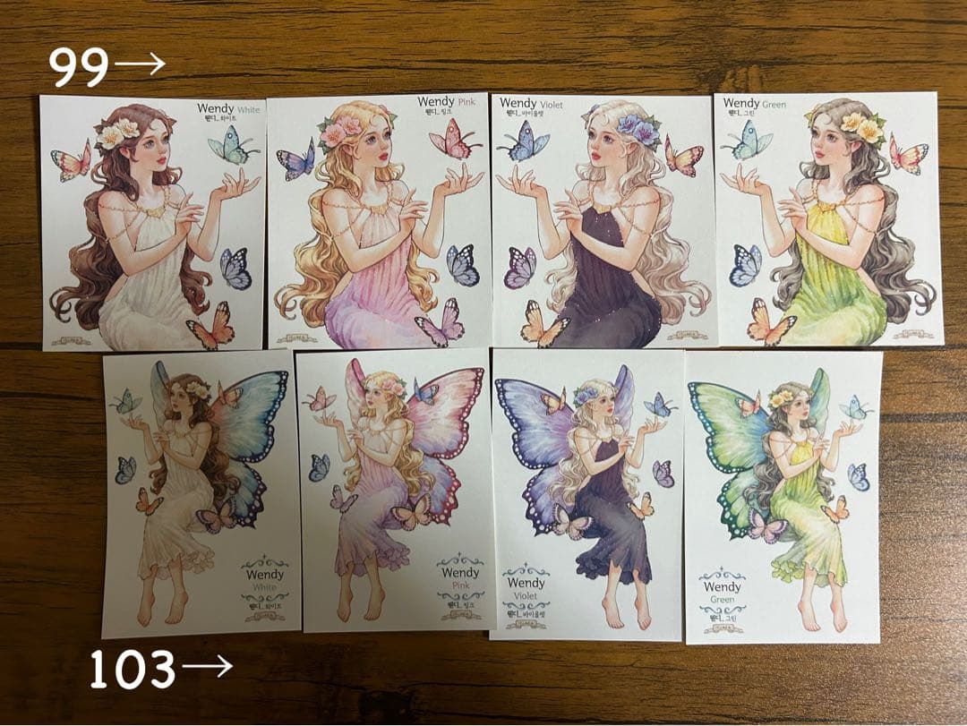 人物ステッカー　hwara様