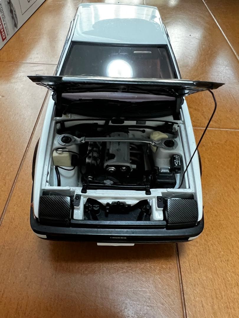 トヨタAE86 ミニカーとキーホルダーセット　イニシャルD