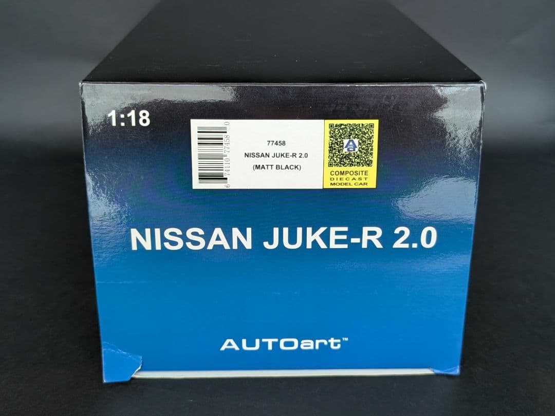 オートアート 1/18 NISSAN JUKE-R 2.0 マットブラック