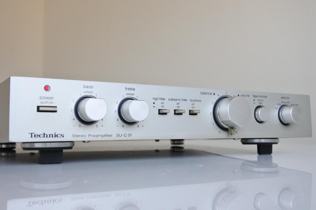 ■Technics SU-C01　プリアンプ　オーバーホール済　正常動作品 ■