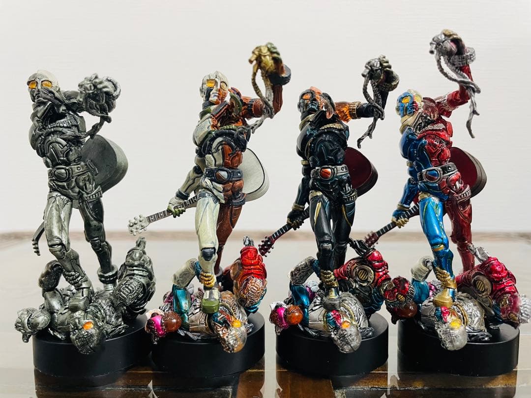 s.i.c.匠魂　キカイダー・01・00・サイドマシン・ビジンダー　15体セット