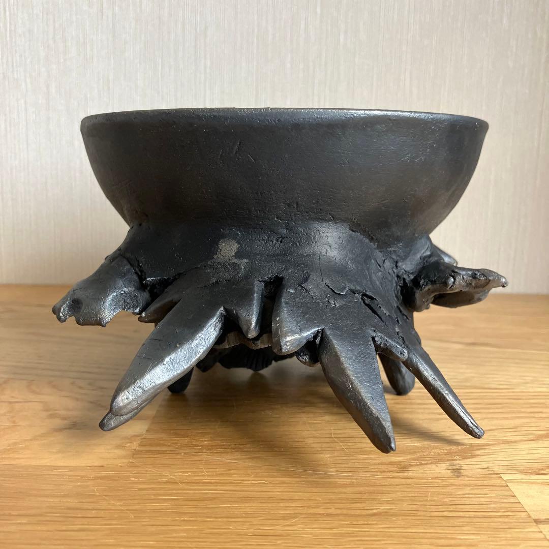 鬼面　茶碗？　丼？　鬼瓦風