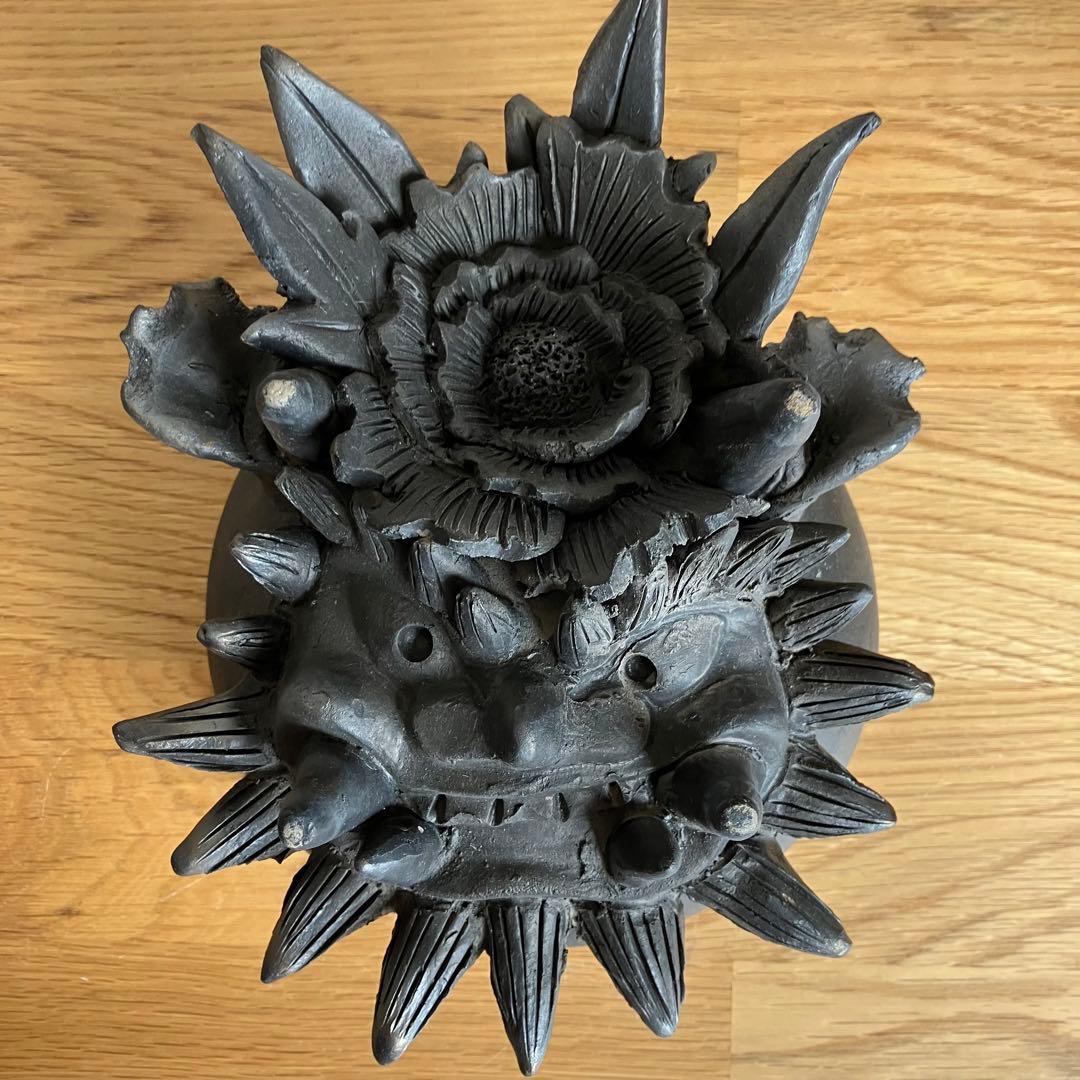 鬼面　茶碗？　丼？　鬼瓦風