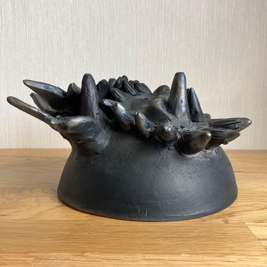 鬼面　茶碗？　丼？　鬼瓦風