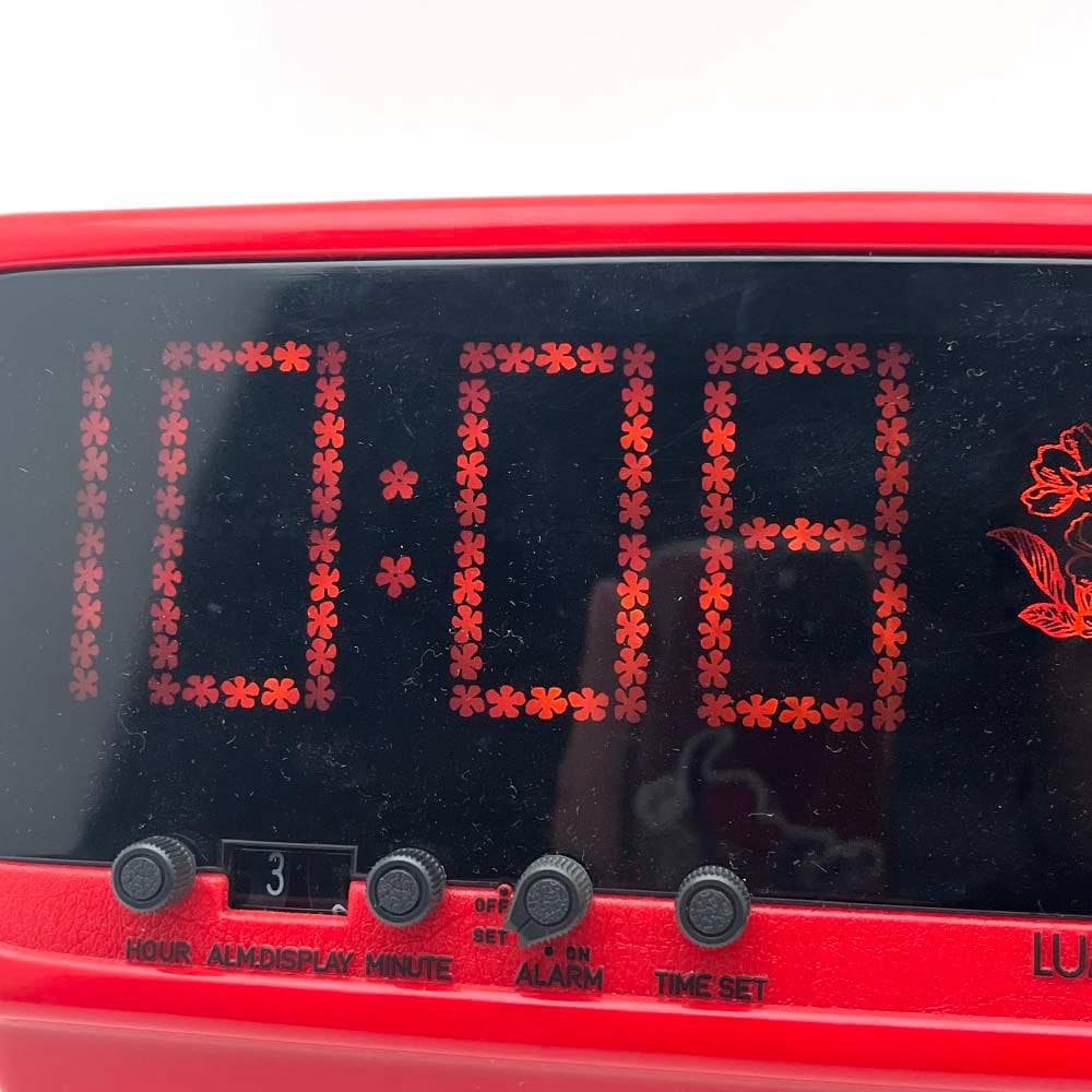 田村電気 LUMITIMEルミタイム 光デジタル時計/ヴィンテージスペースエイジ