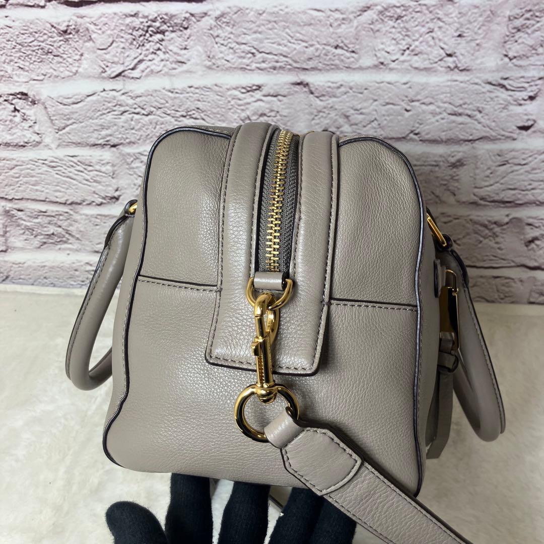 美品✨マークジェイコブス リクルートスモールバウレット 2way レザー