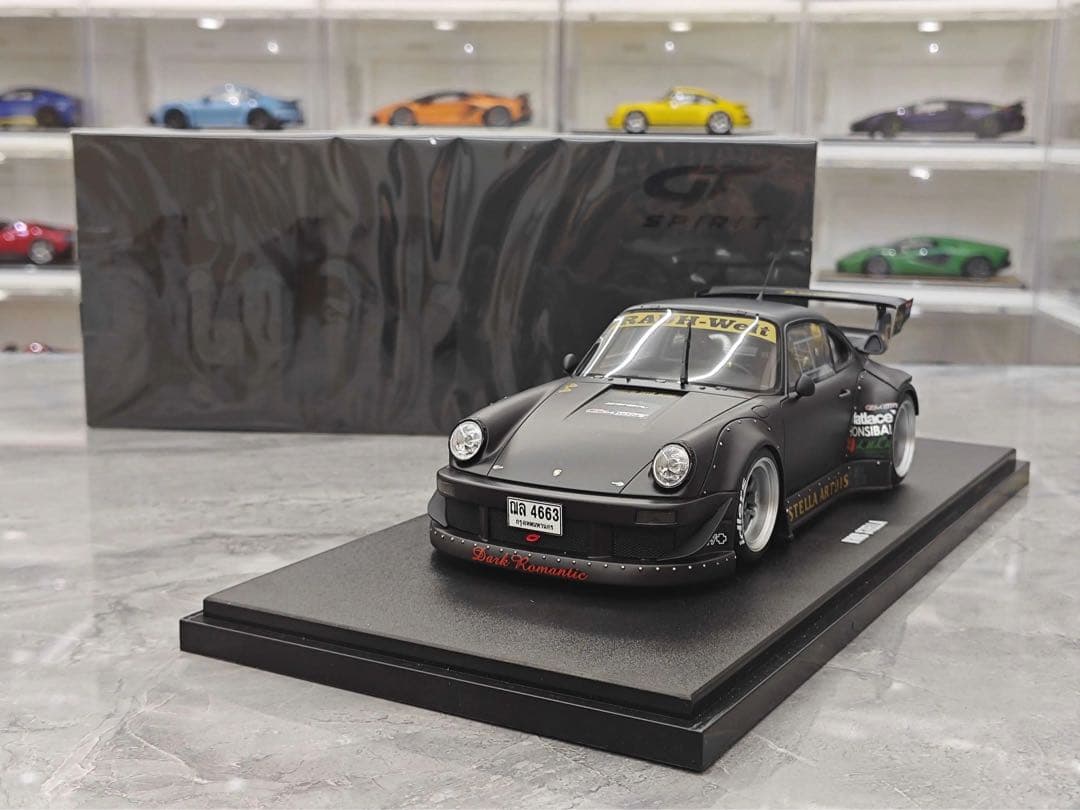 ハ*ル様 GT Spirit 1/18 ポルシェ 964 RWB ミニカー マッ