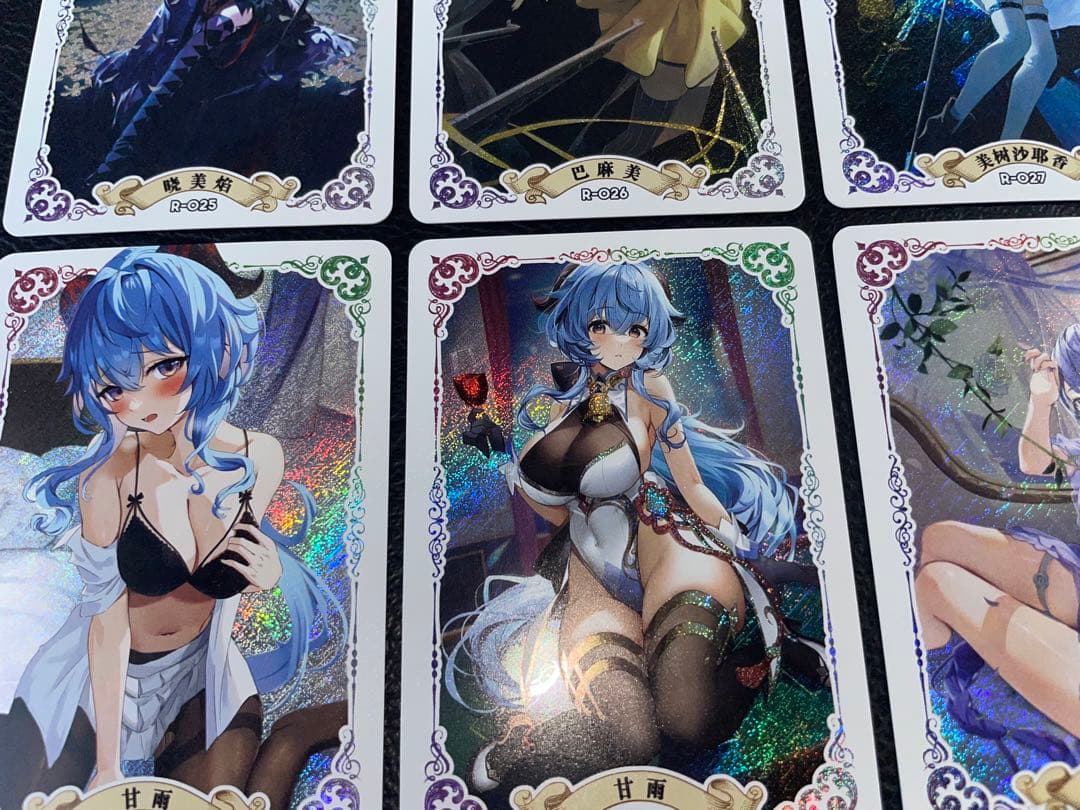 ②18枚　女性キャラのキラカード