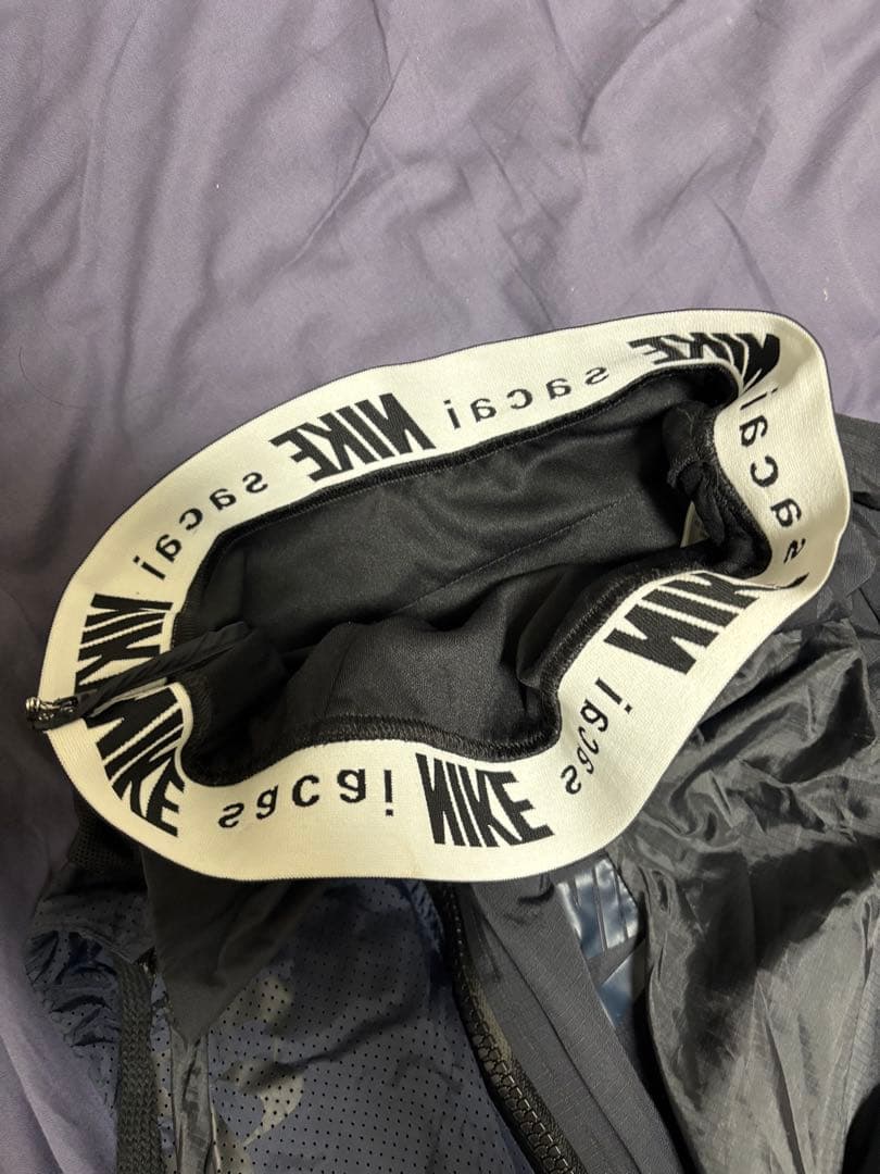 希少 NIKE × sacai 再構築ナイロンスカート CD6299 S