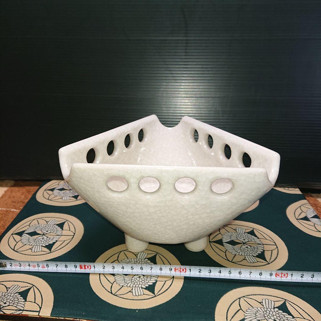 白磁花器、アンティーク古美術