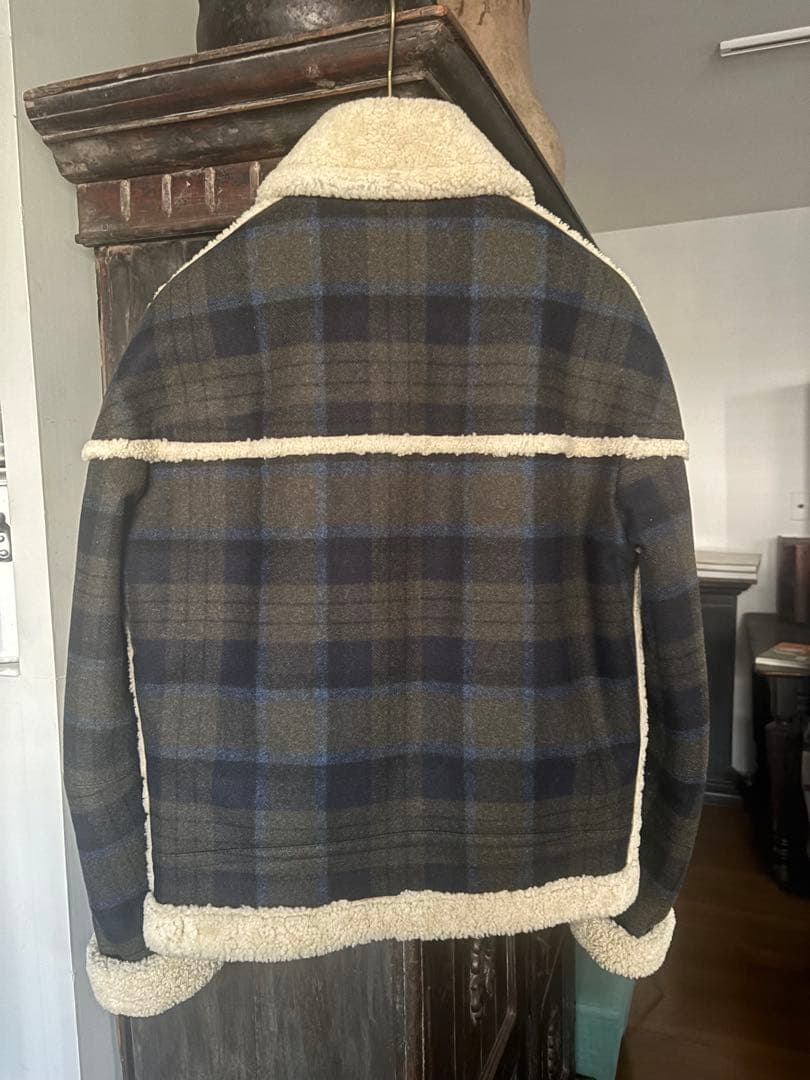 Burberry Prorsum プローサム リアルムートンジャケット　44