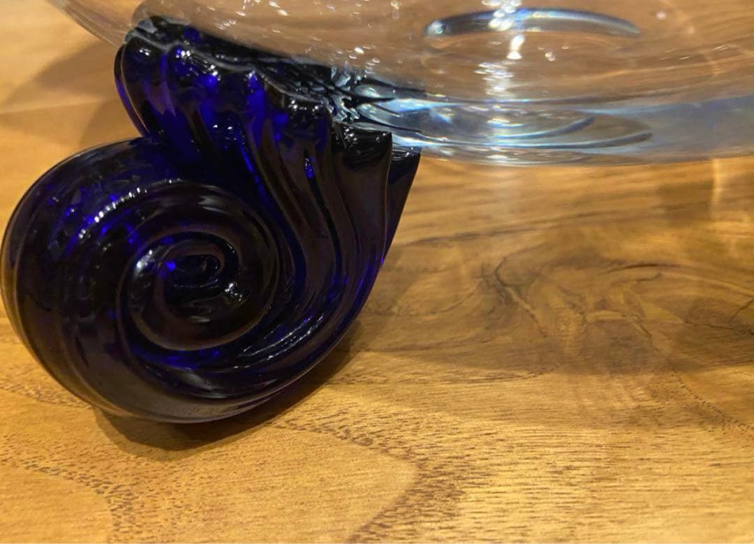 猫脚硝子　アンティーク　金魚鉢　レトロ ガラス製メダカ鉢・水槽