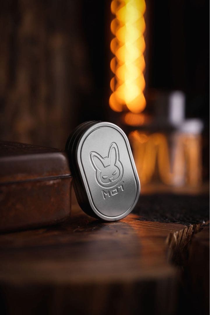 MOT Rabbit Rhythm Slider チタン製　フィジェットトイ