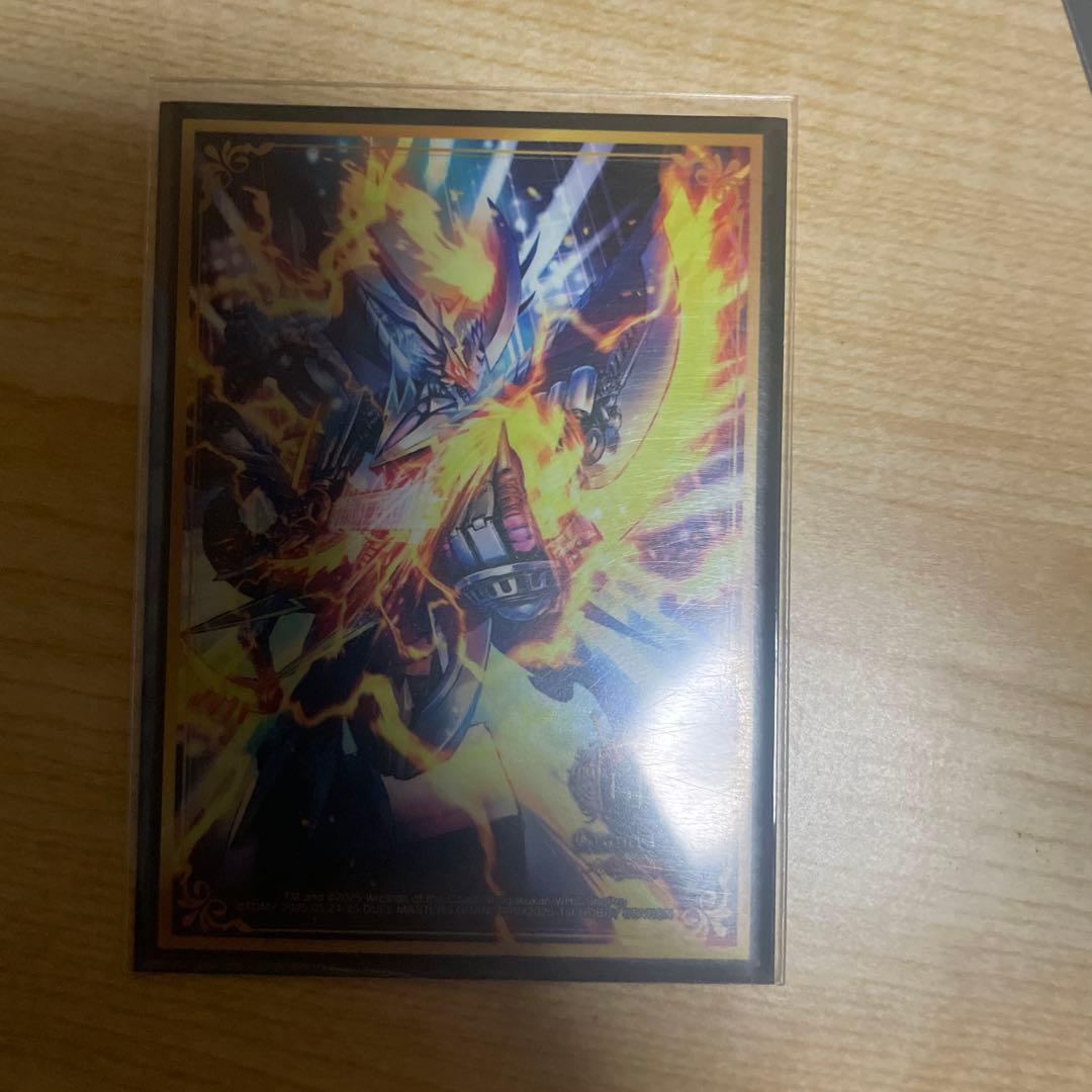 デュエマ デッキ販売 青単サイバー 調整パーツ、スリーブ付き