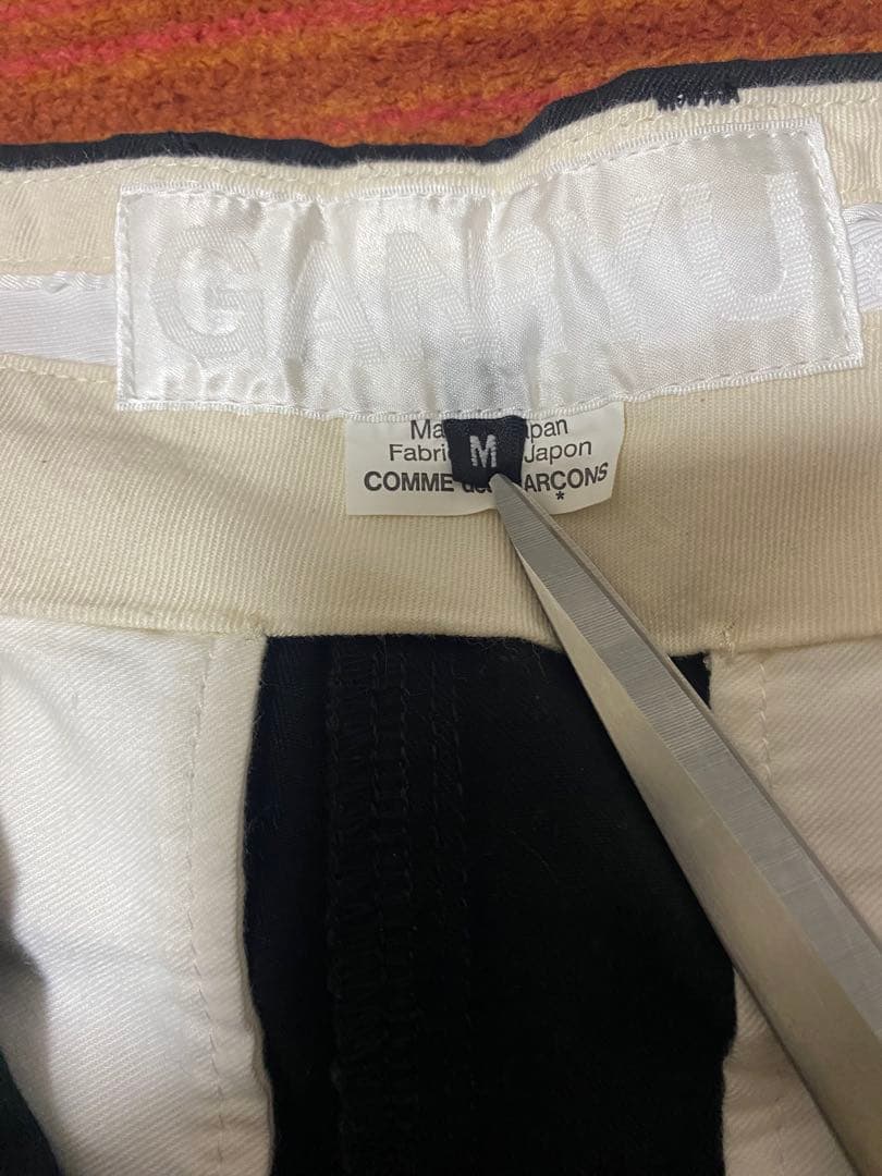 FUMITO GANRYU ガンリュウ サルエル パンツ M ブラック 黒