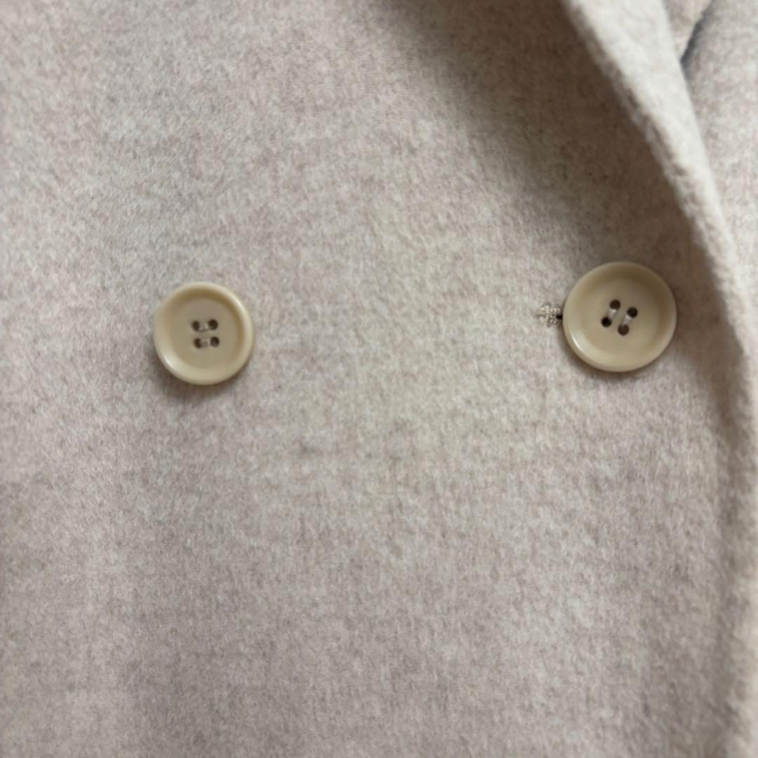 【Plage】 ハミルトンダブルミディコート ベージュ38