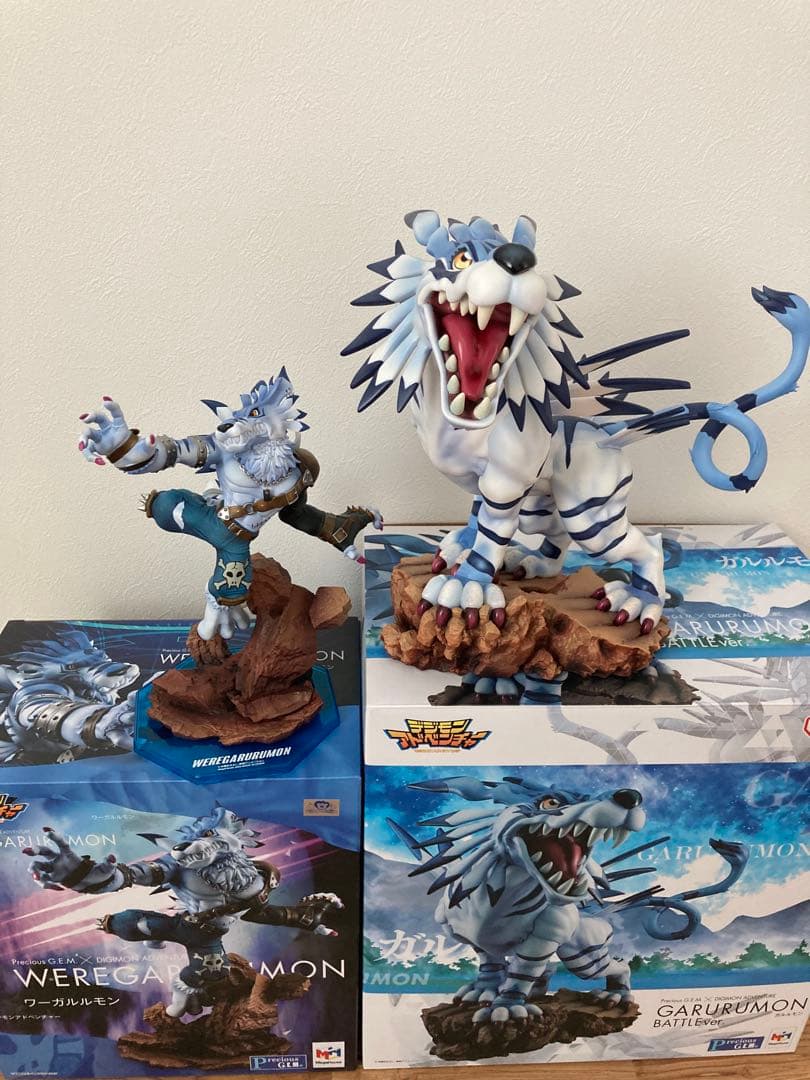 デジモンアドベンチャーG.E.M ワーガルルモン&ガルルモンBATTLEver.