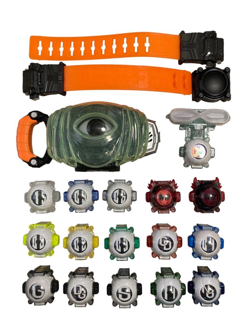 仮面ライダーゴースト　変身ベルト　アイコンまとめセット　ムゲンゴーストアイコン