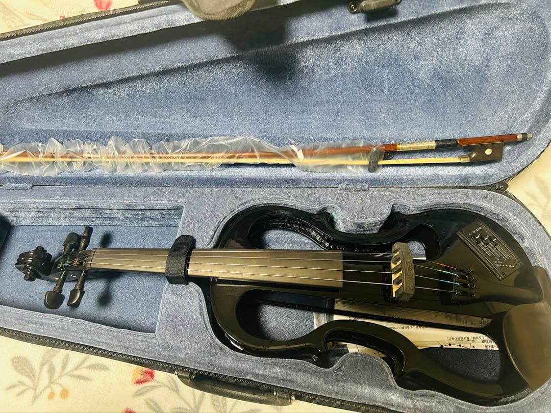 【7】Hallstatt エレキバイオリン CV210-E ブラック