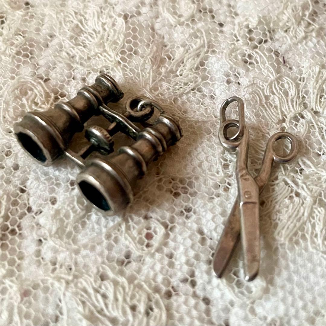 新春アンティーク福袋④ビスクドール&ドール用小物8点セット　チェア&王冠&パニエ