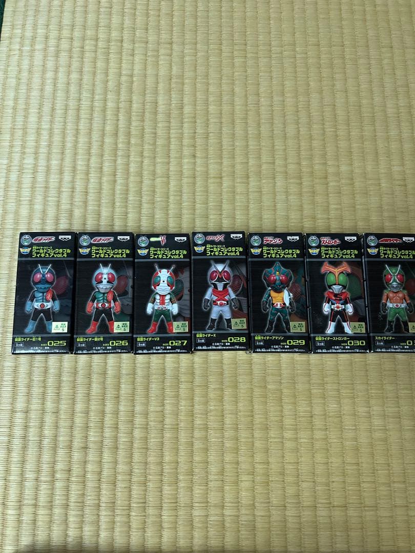 仮面ライダーワールドコレクタブルフィギュア　昭和ライダーまとめ売り