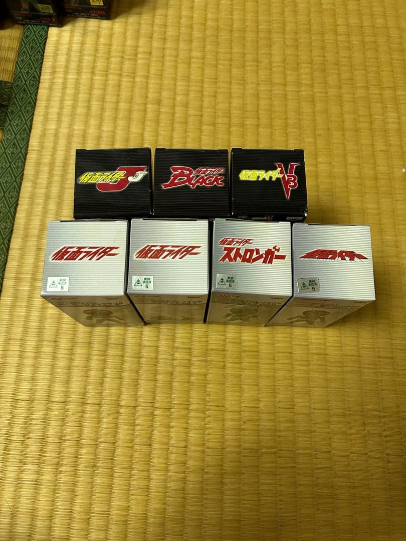 仮面ライダーワールドコレクタブルフィギュア　昭和ライダーまとめ売り