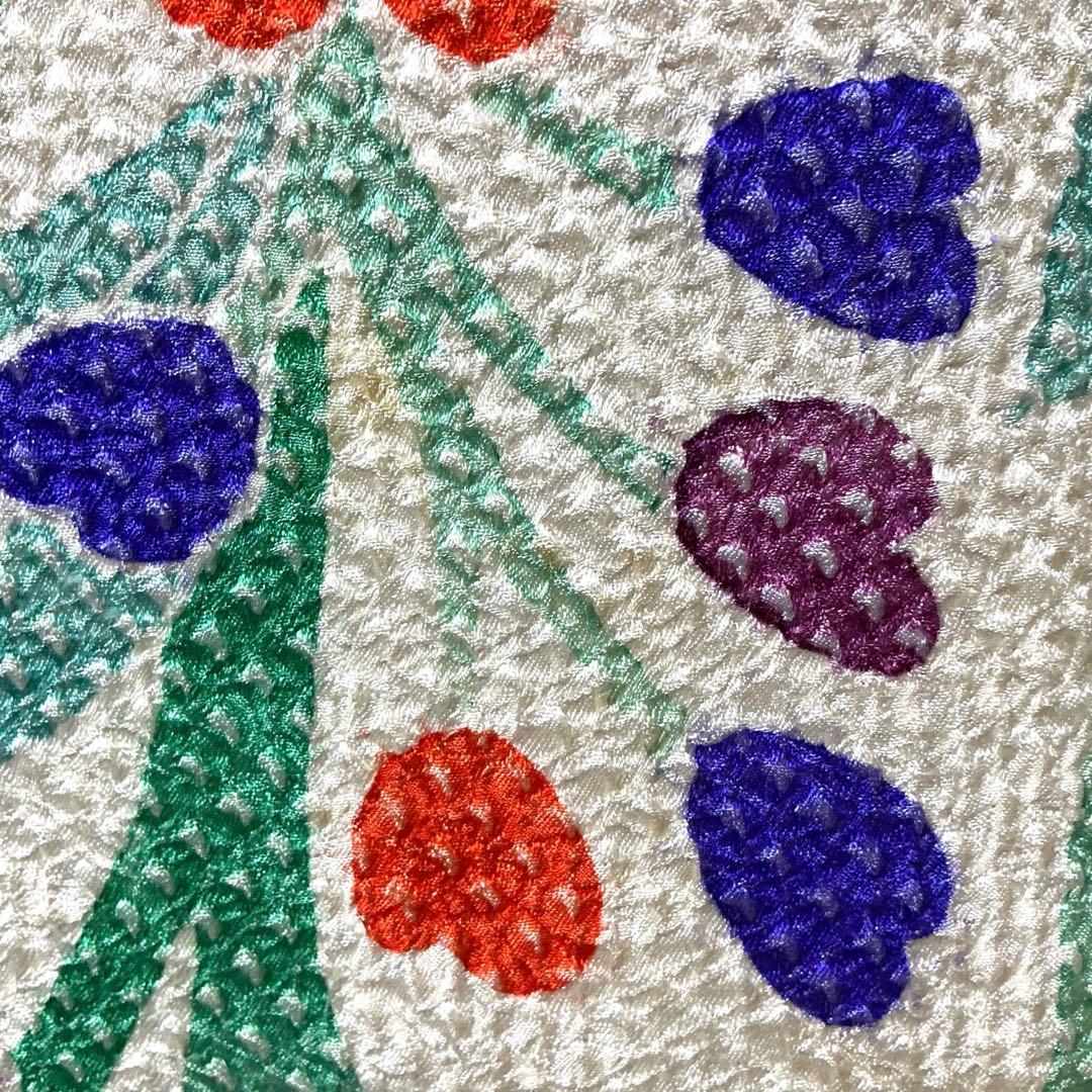 b86 藤娘きぬたや　本総絞り　振袖　正絹　棒衿　着物