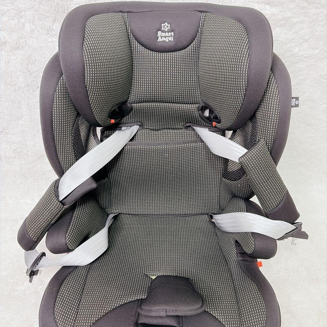 スマートエンジェル ジュニアシート イージスジュニア ブラック 西松屋限定モデル