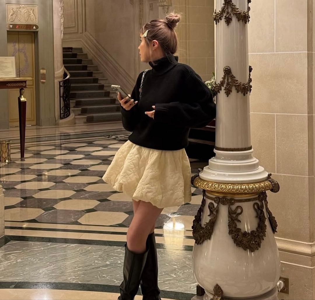 【新品】Evros Quilting Skirt THE TOE