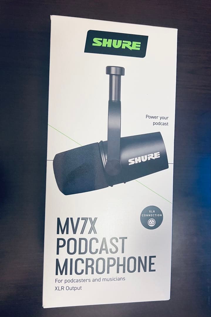 SHURE MV7X-Jダイナミックマイク