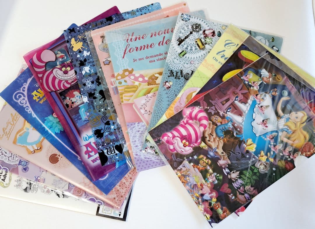 ふしぎの国のアリス クリアファイルセット