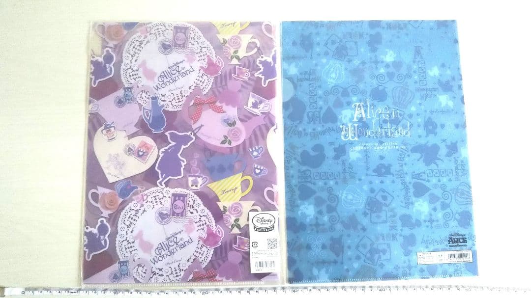 ふしぎの国のアリス クリアファイルセット