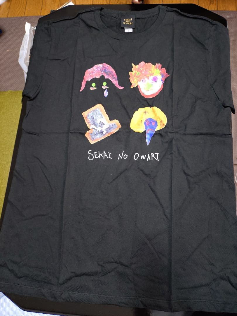 SEKAI NO OWARI スターレンドTシャツ L 黒