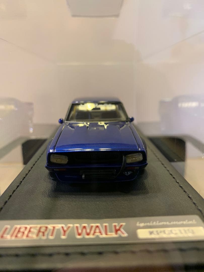 イグニッションモデル　1/43 LBWK ケンメリ ブルーメタリック
