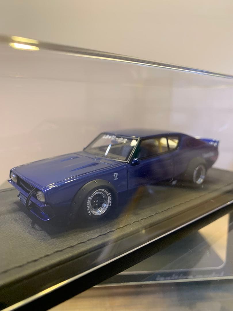 イグニッションモデル　1/43 LBWK ケンメリ ブルーメタリック