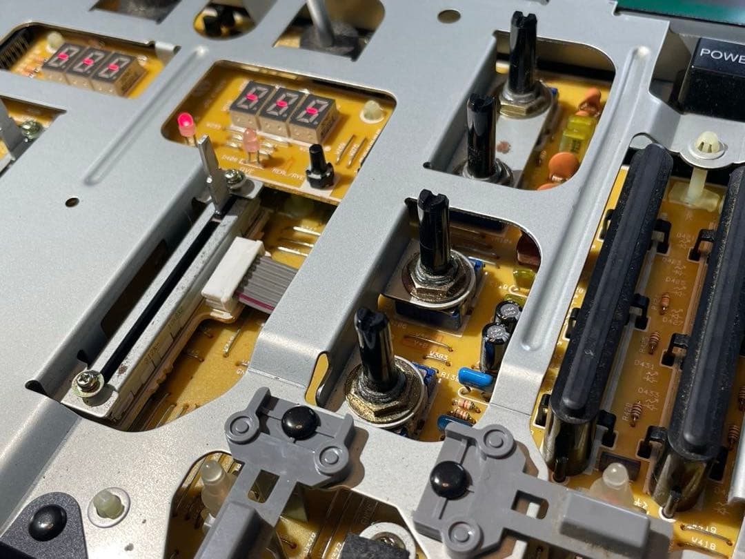 pioneer dj パイオニア　DJM-300 シルバー　フェーダーメンテ