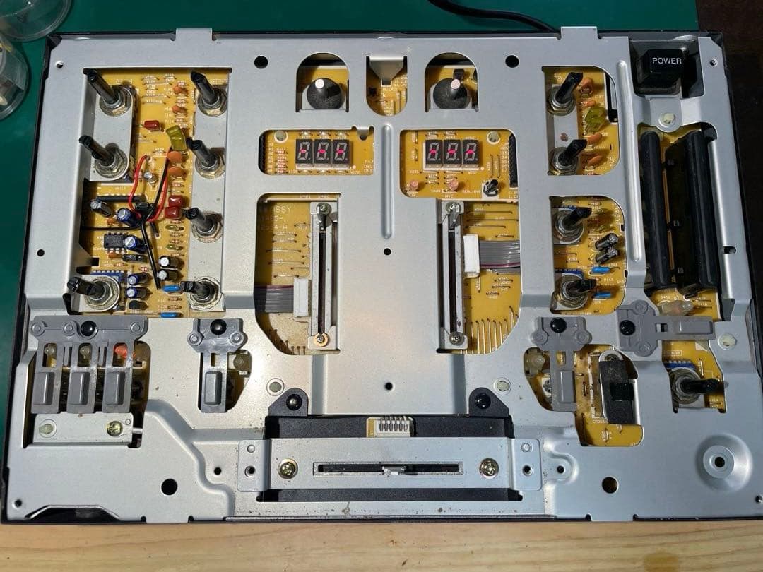 pioneer dj パイオニア　DJM-300 シルバー　フェーダーメンテ