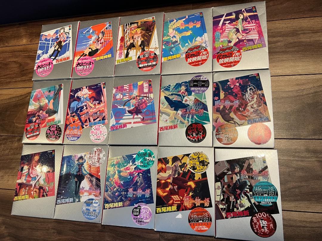 ラノベ　物語シリーズ 全巻　化物語等　３２巻