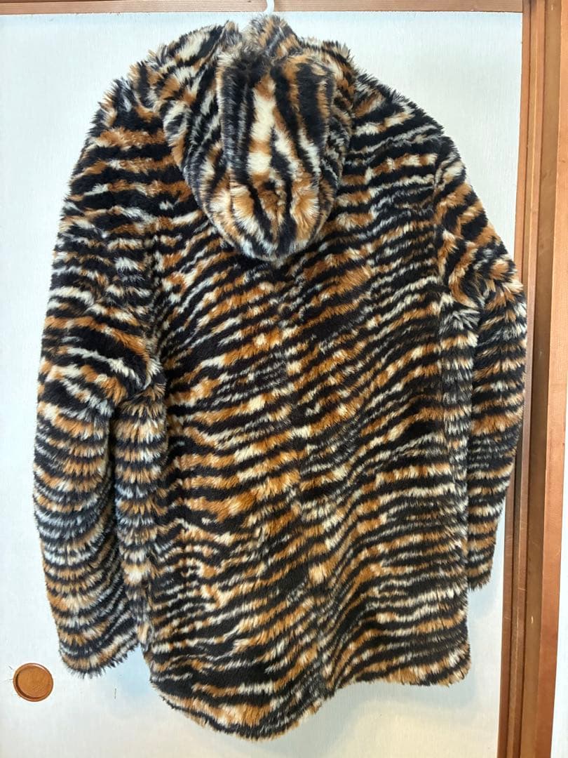 ジャケット・アウター Needles Hooded Coat-Acrylic Fur/Tiger S